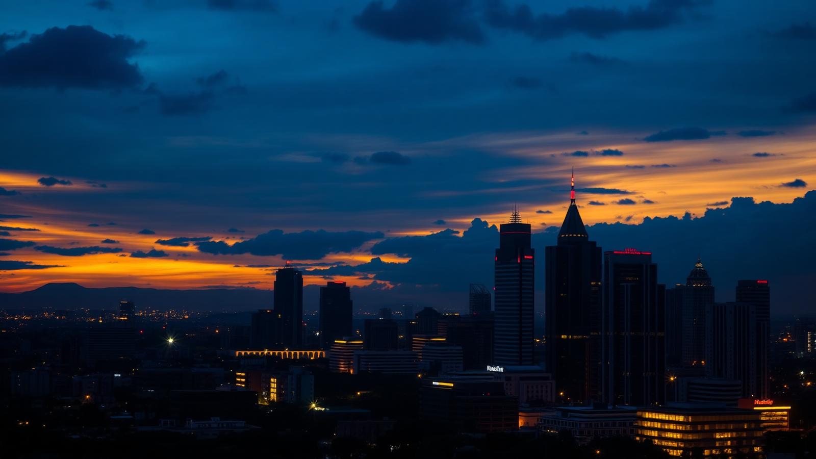 Nairobi skyline